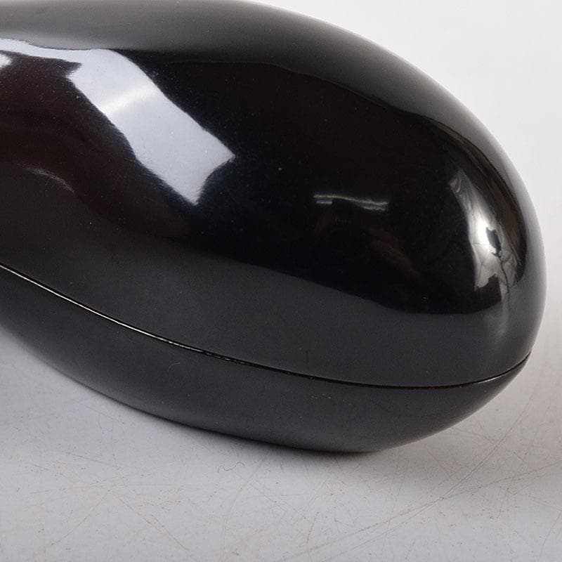 茶道具　大真作　乾漆　内金塗　茄子香合　共箱　V　8199