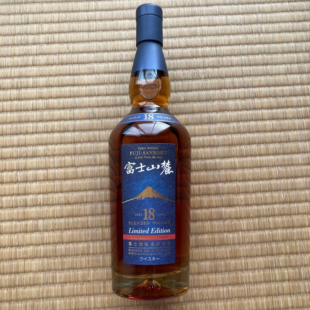 キリン 富士山麓18年 数量限定ブレンデッドウイスキー 43度 700ml