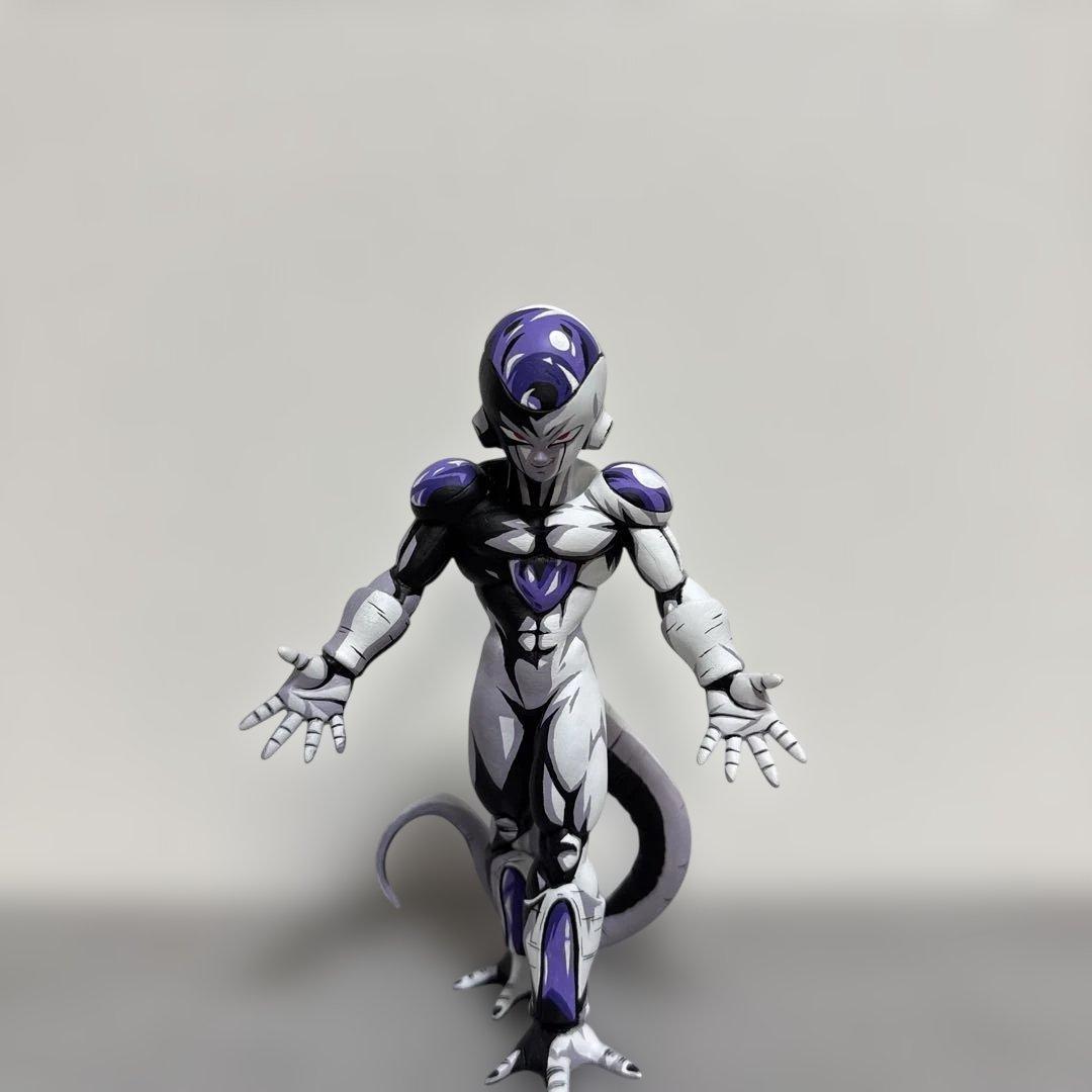 ドラゴンボール　フィギュア　フリーザ　2次元彩色　二次元彩色　リペイント
