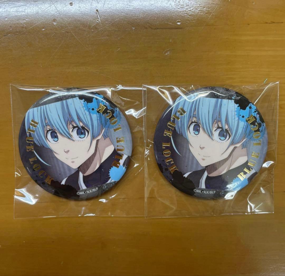 ブルーロック 氷織羊 箔押し 缶バッジ ゴールド - メルカリ
