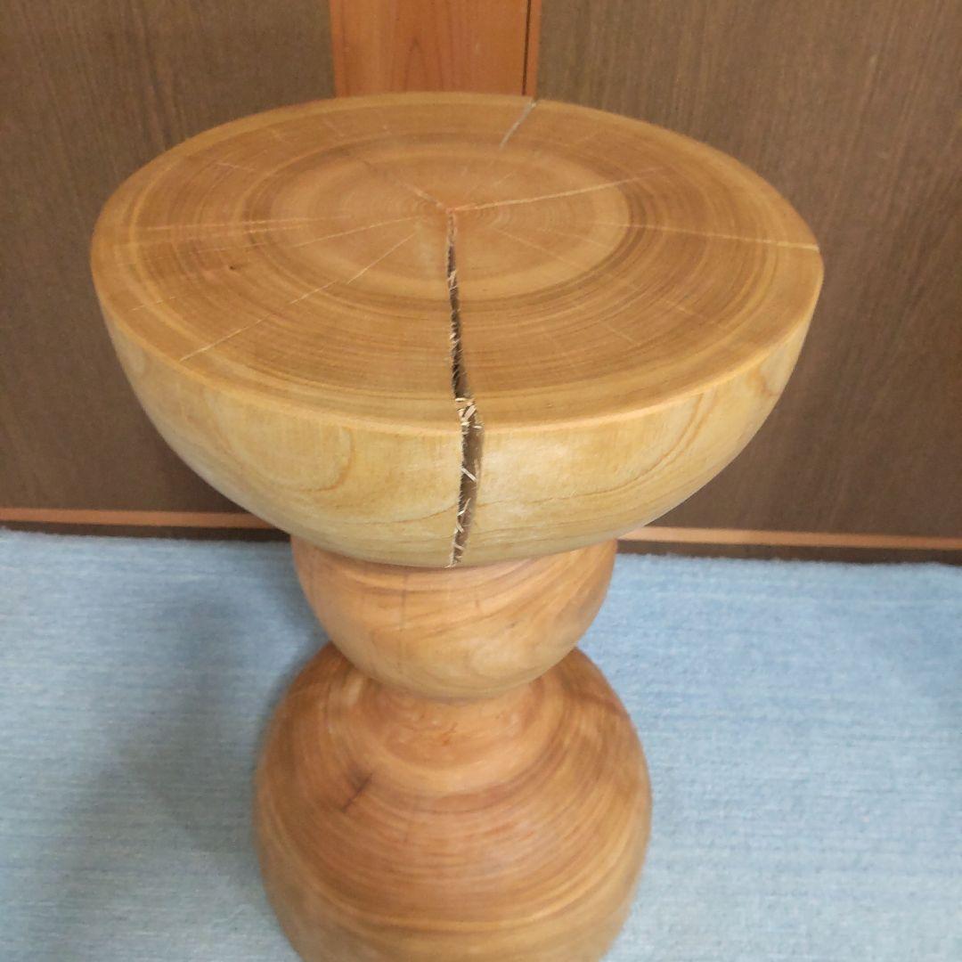 山桜 丸太椅子スツール