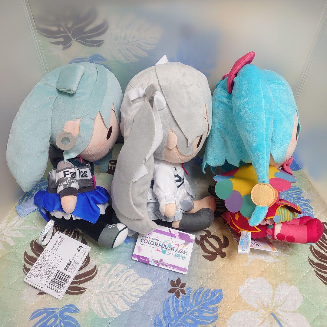 プロジェクトセカイ スペシャルふわふわぬいぐるみ 初音ミク 教室ステ誰もビビワン