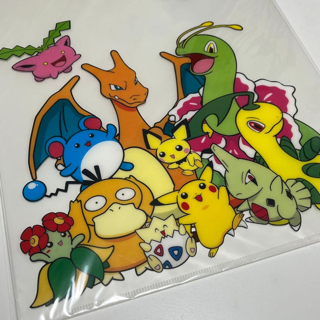 レア】当時物 ポケモンセンター クリアファイル 金銀 2000 - メルカリ