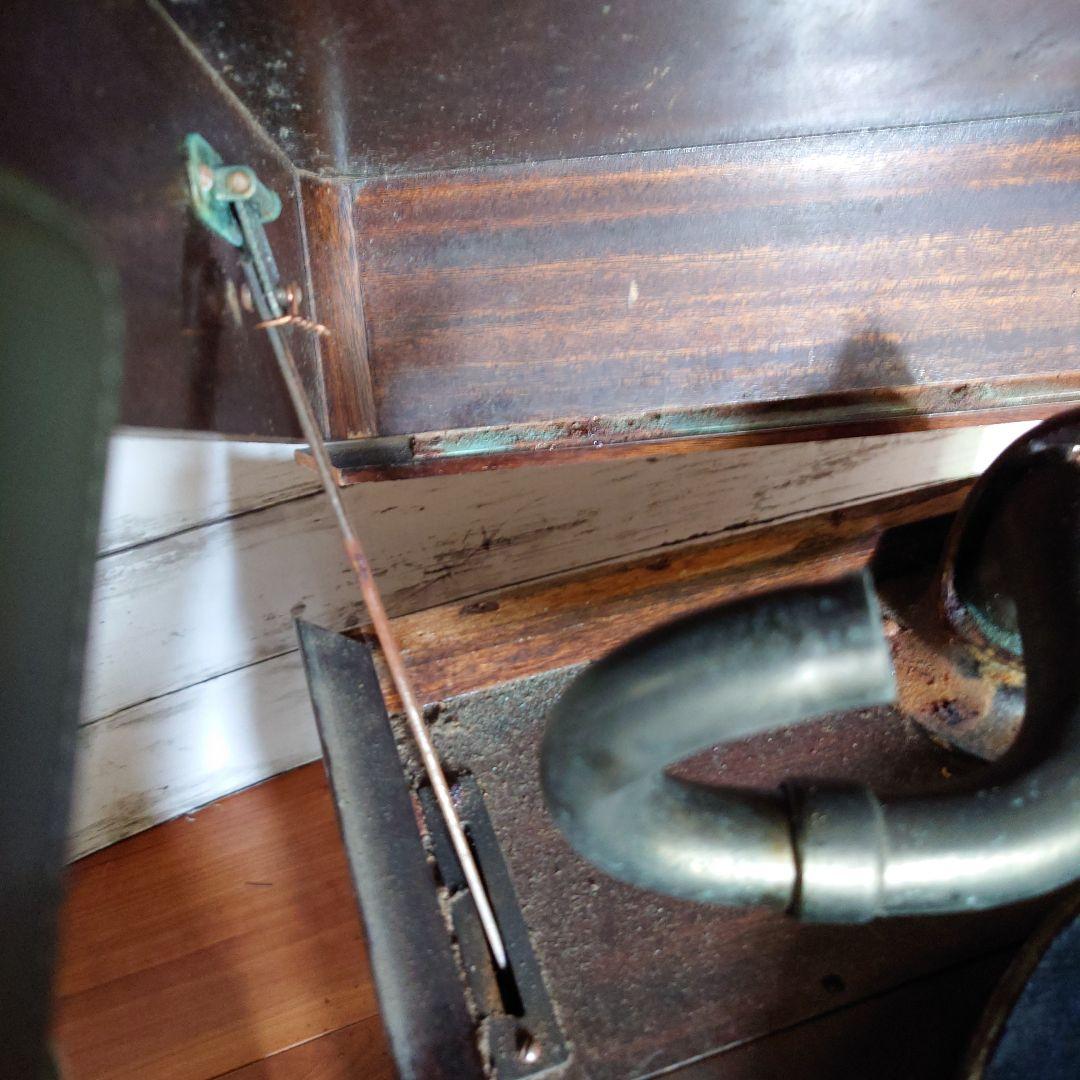 アンティク KINGDOM 蓄音機 REGID TERED-TRADE MARK - メルカリ