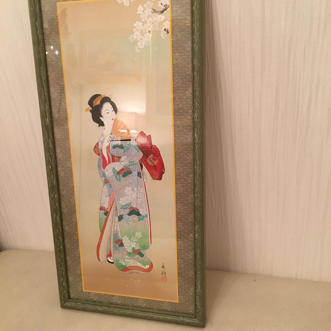 桜の舞小西春玲版画