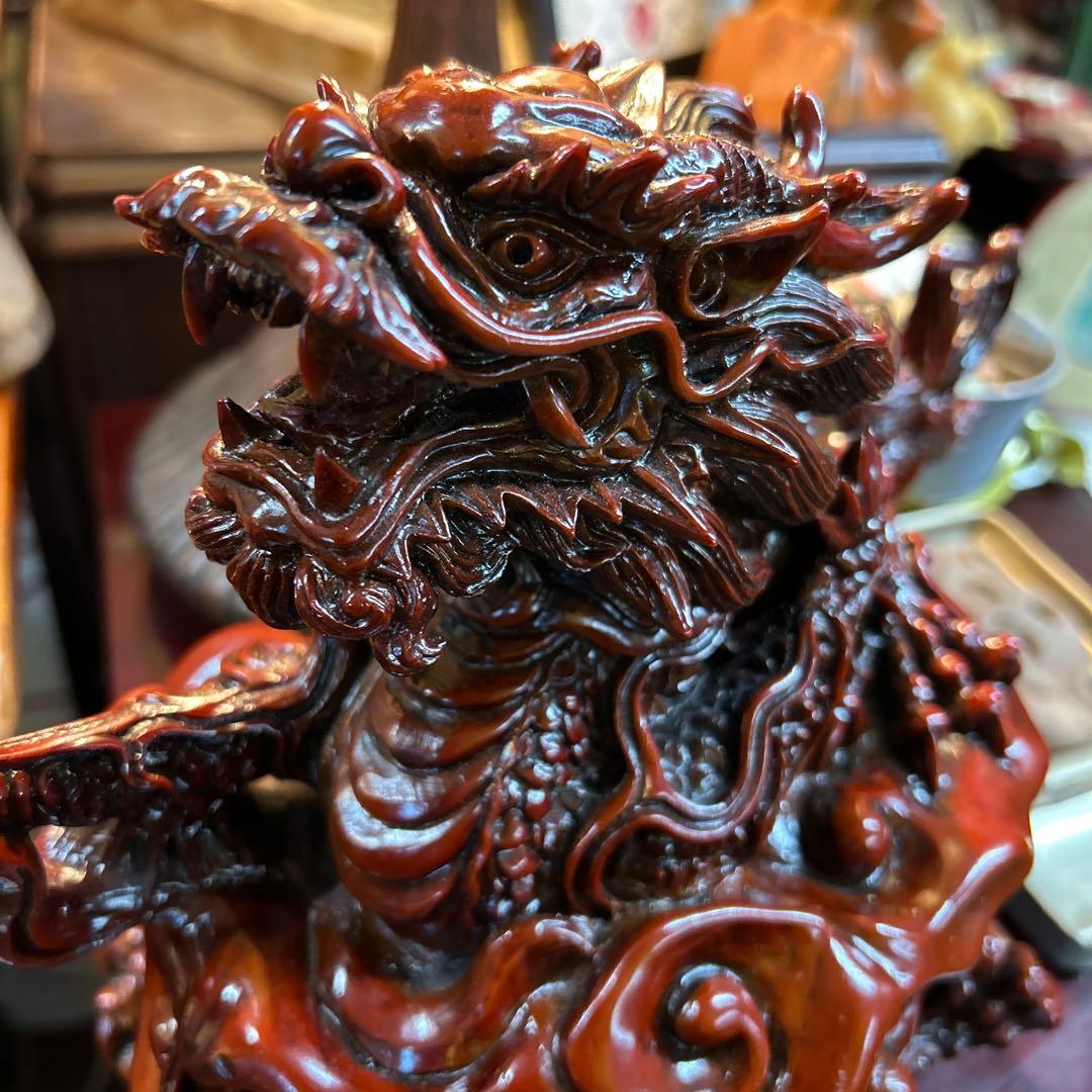 龍の香炉 五本爪 縁起物 龍神 風水 珠掴龍五爪龍