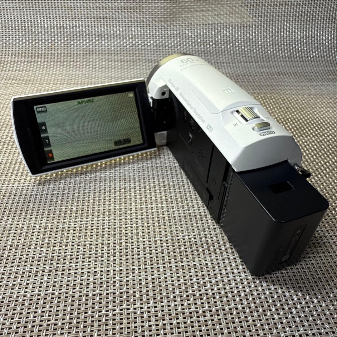 SONY デジタルHDビデオカメラレコーダー HDR-CX680 W ホワイト