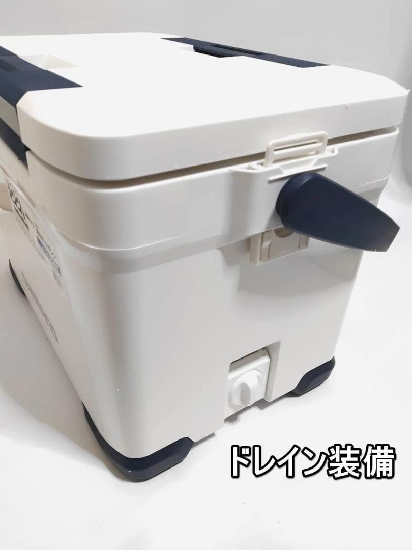 シマノクーラーフィクセルライト アジクーラー バッテリー・スキマー付き