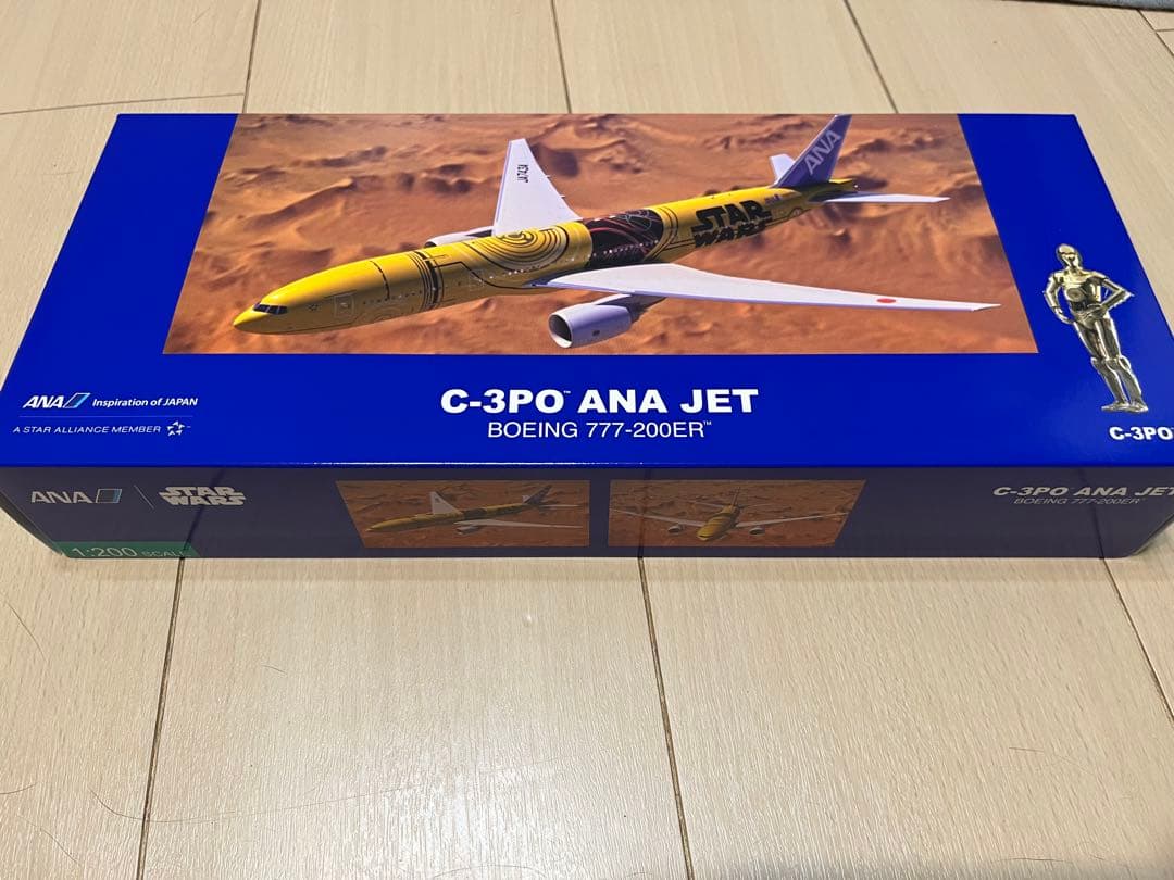 ANA C-3PO JET B777-200ER JA743A 1/200 新品 - メルカリ