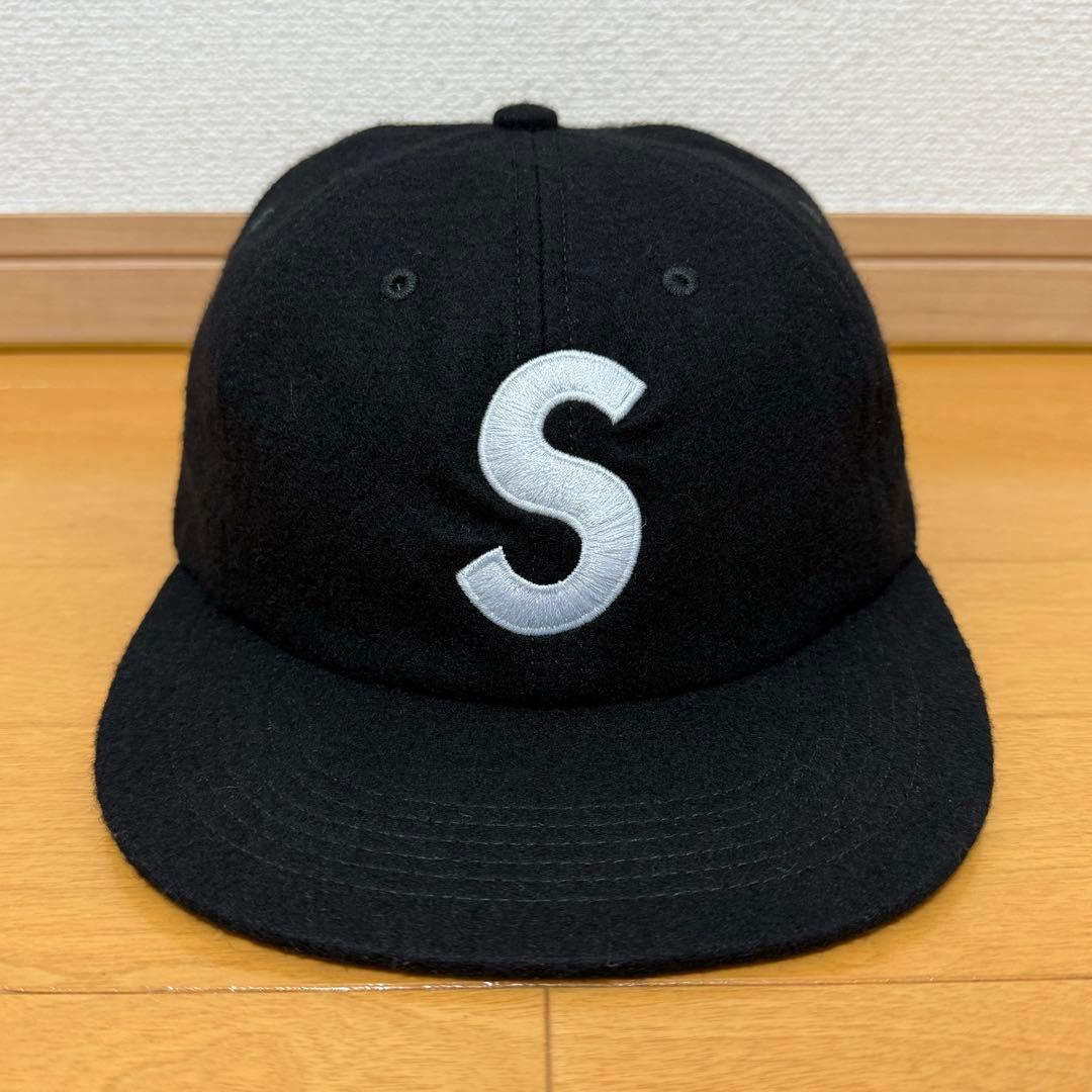 Supreme Wool S Logo 6-Panel ブラック 19aw 美品