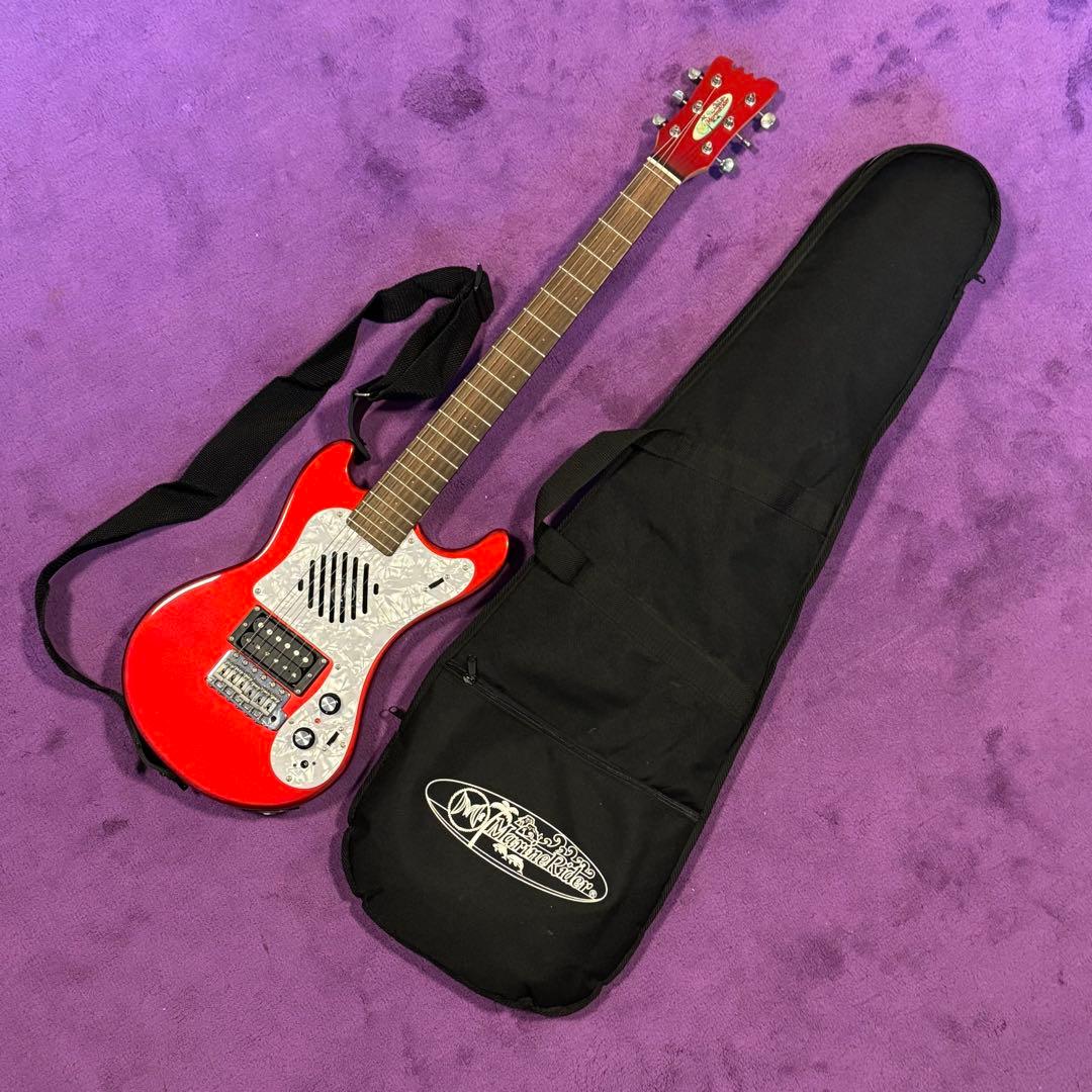 Marine Rider アンプ内蔵 ミニギター Marine Rider MR-1 税込販売価格 ￥19,800- 中古 キュートなアンプ内蔵