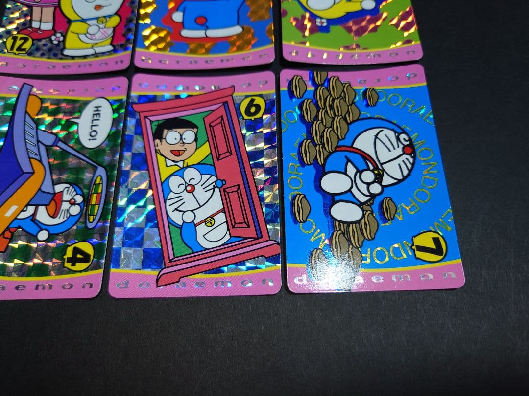 ドラえもん バンプレカード 11枚 /バンプレスト 1998年製 プリズム キラ