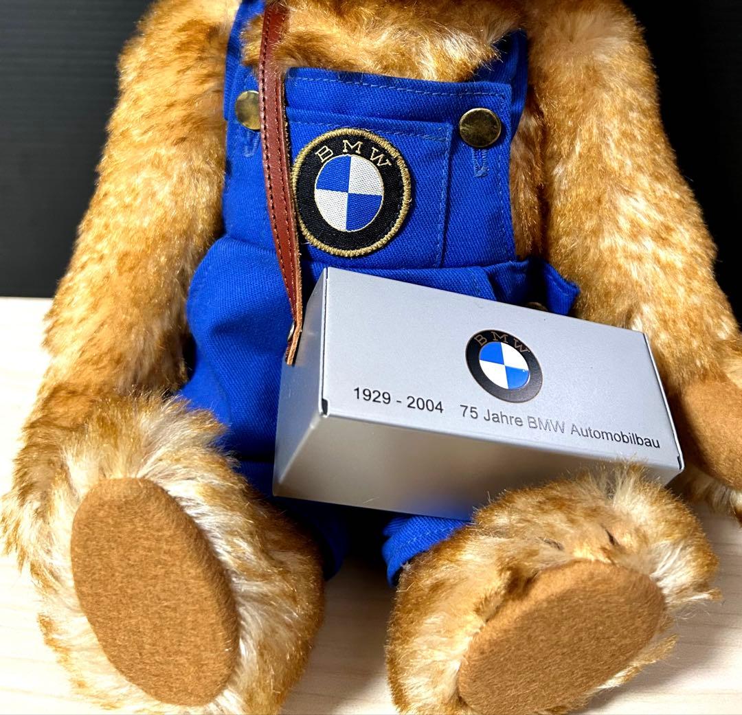 Steiff x BMW コラボ　BMW75周年記念限定　テディベア タグ付き