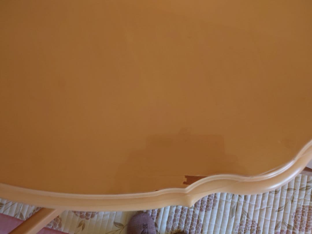 リンホーリン 円形 木製ダイニングテーブル