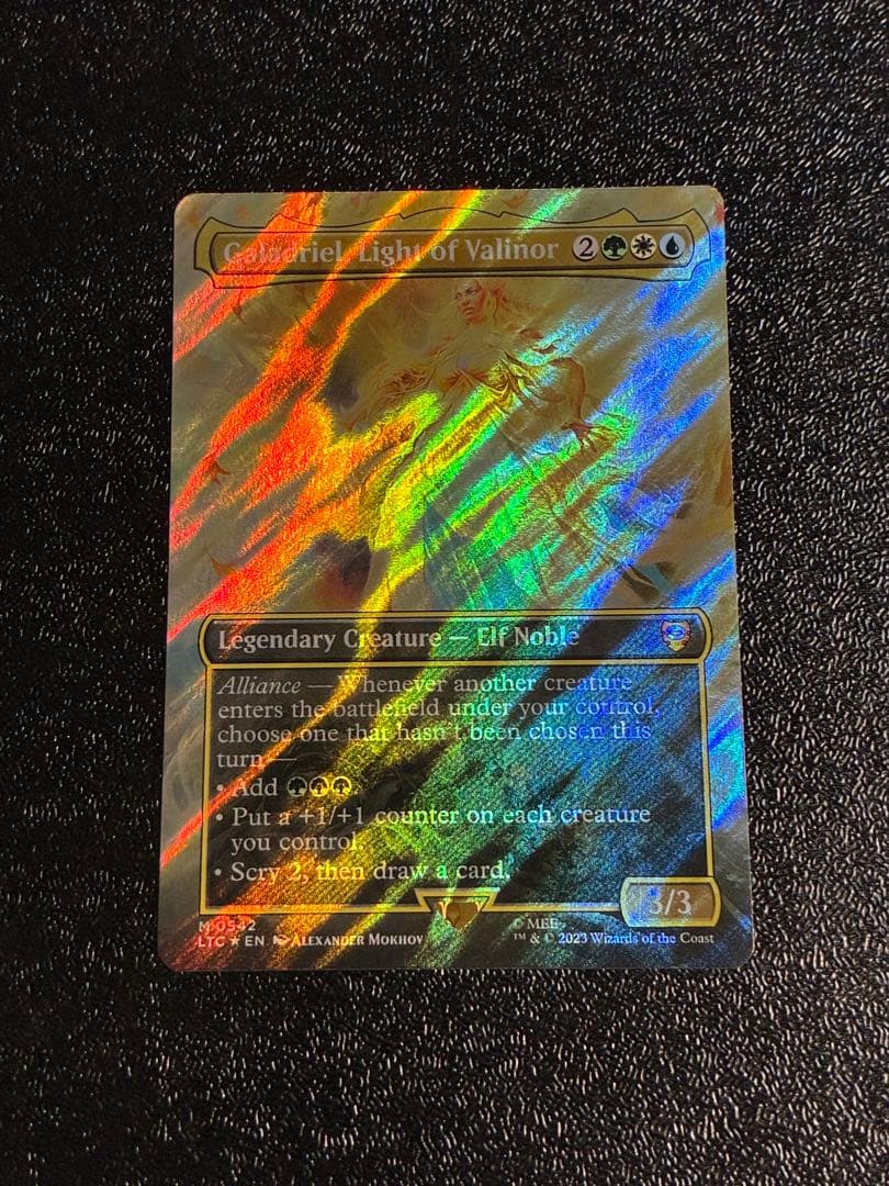 指輪物語Galadriel, Light of Valinor サージfoil 指輪物語Galadriel, Light of Valinor サージfoil 指輪物語Galadriel