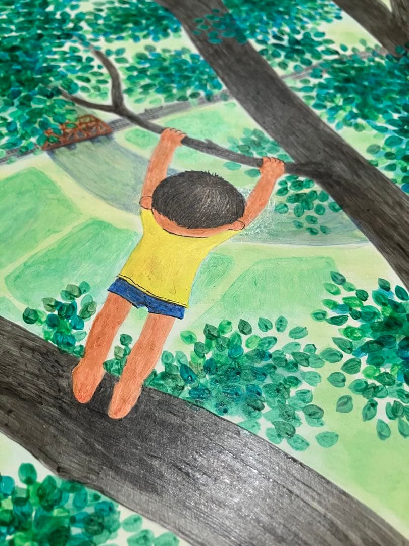 田畑精一先生の肉筆原画ワンダーブック昭和50年８月号に採用おしいれのぼうけん