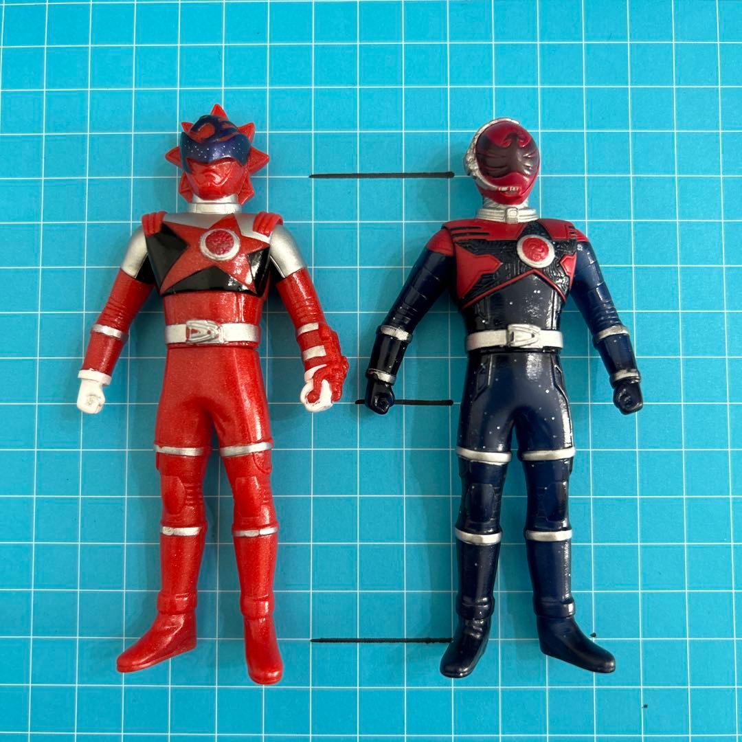 3-1】 宇宙戦隊キュウレンジャー ソフビ 人形 9体 - メルカリ