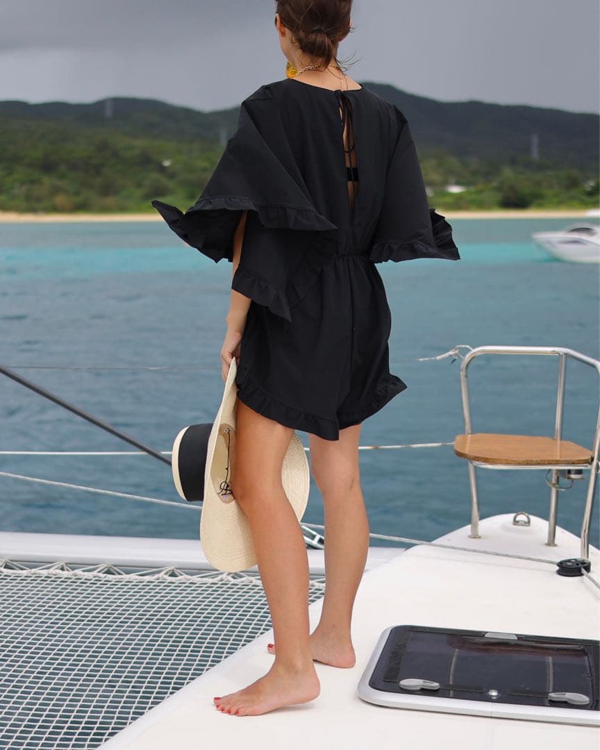 Gypsohila 新品未使用ールインワン水着　ホワイト