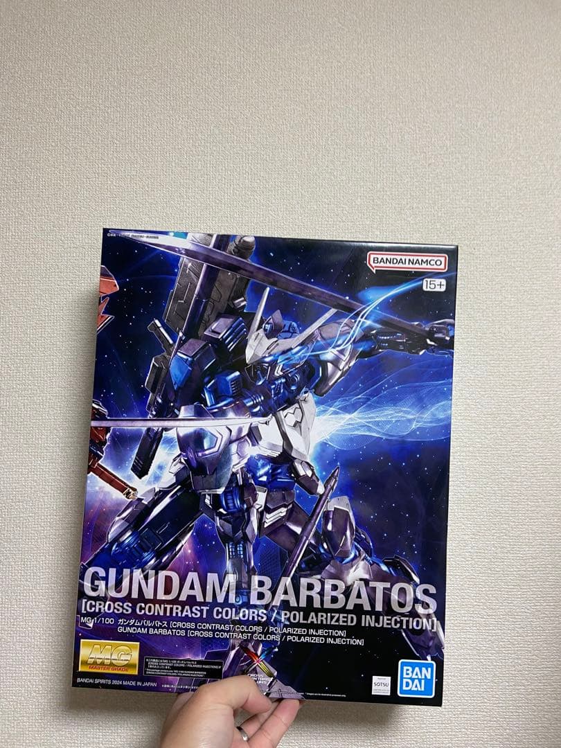 MG 1/100 ガンダムバルバトス CROSS CONTRAST COLORS バンダイ 海外限定 MG 1/100 バルバトス ガンダム 偏光成型色.Ver 機動