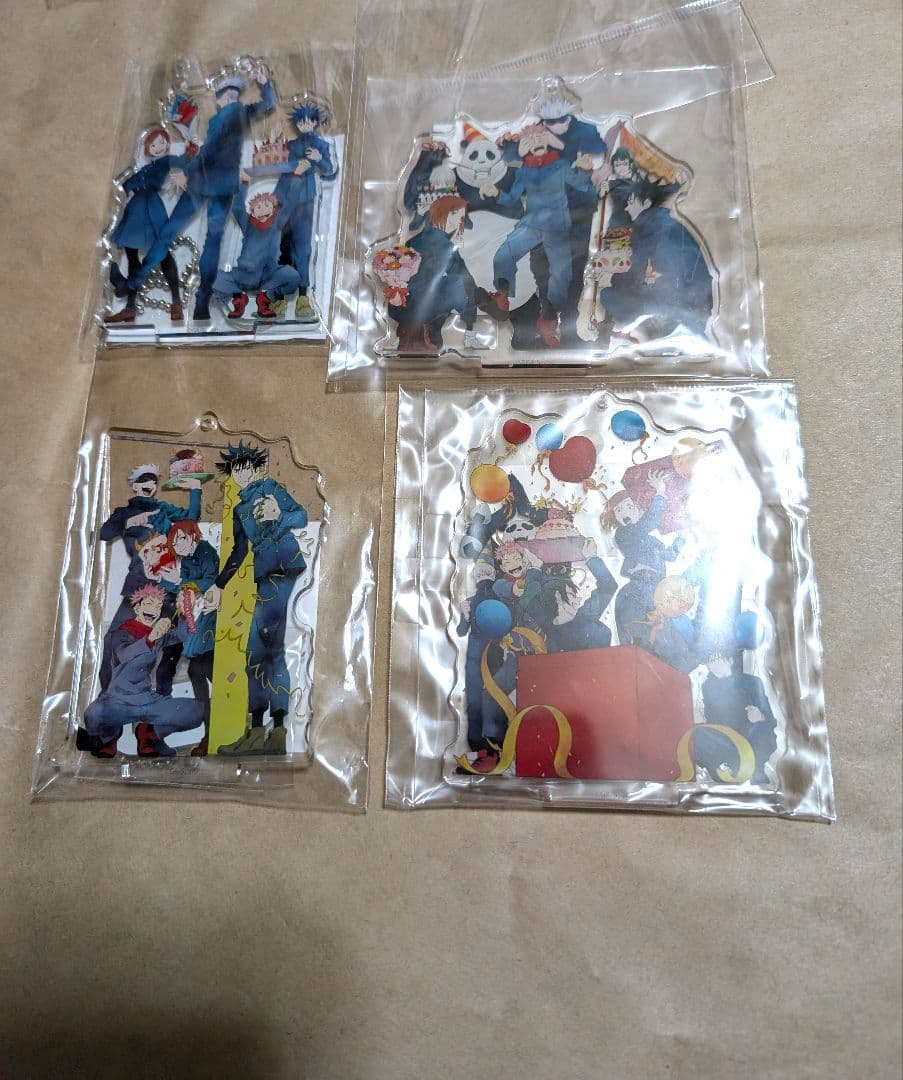 呪術廻戦　MAPPA　アクリルスタンド　ポストカード　Birthday　11個