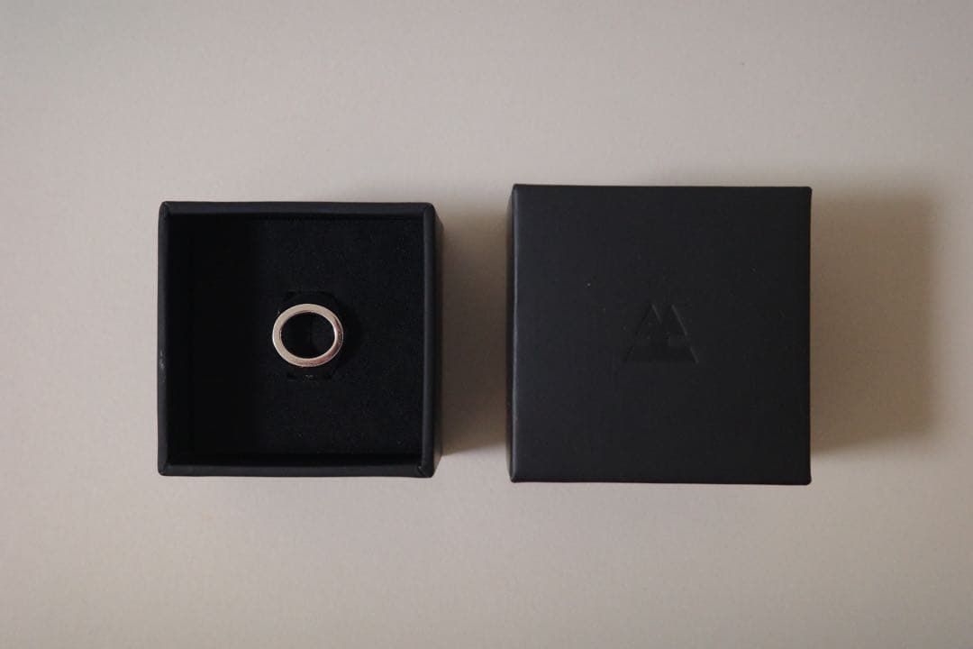 TOMWOOD OVAL OPEN RING 15.5号