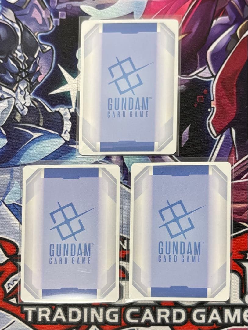 GCG ガンダムデュナメス、ロックオン・ストラトス 3枚セット - メルカリ