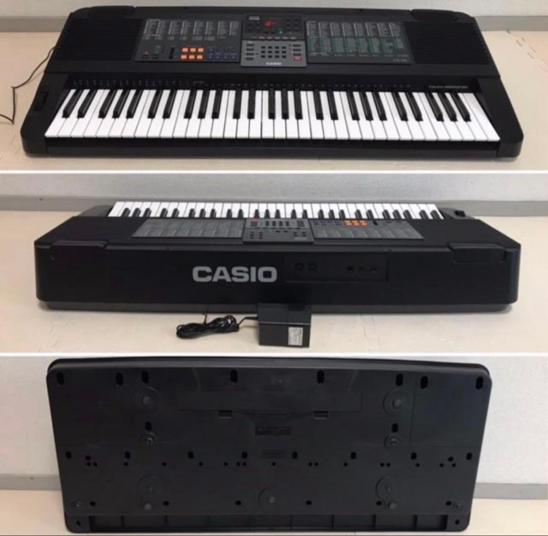 【コメントでスタンド付けます】CASIO61鍵盤 電子キーボード CTK-750