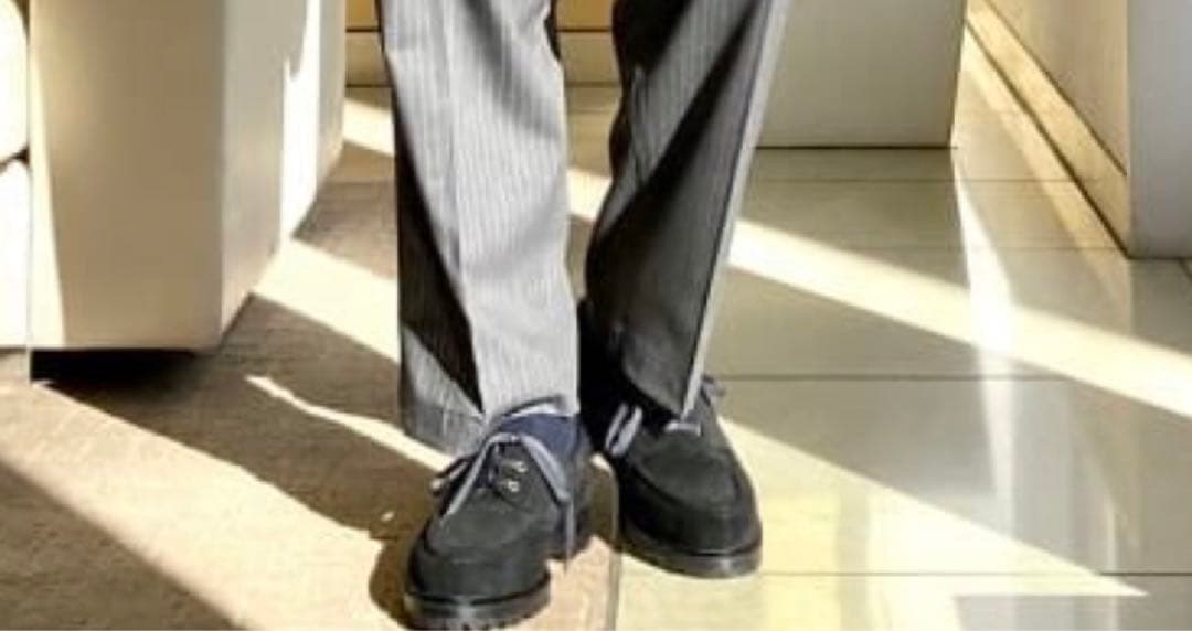 JALAN SRIWIJAYA デッキシューズ　黒スエード