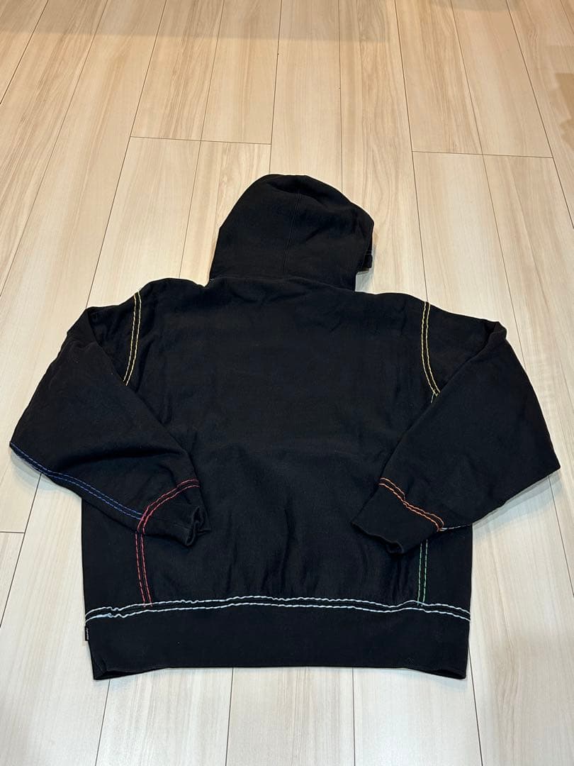 期間限定値下 supreme 20AW サイズM ビッグステッチフーディ