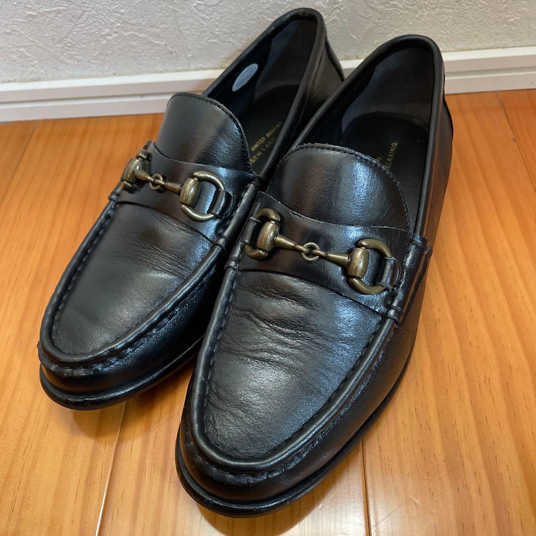 UNITEDARROWS GREENLABEL 黒　ビットローファー　26cm