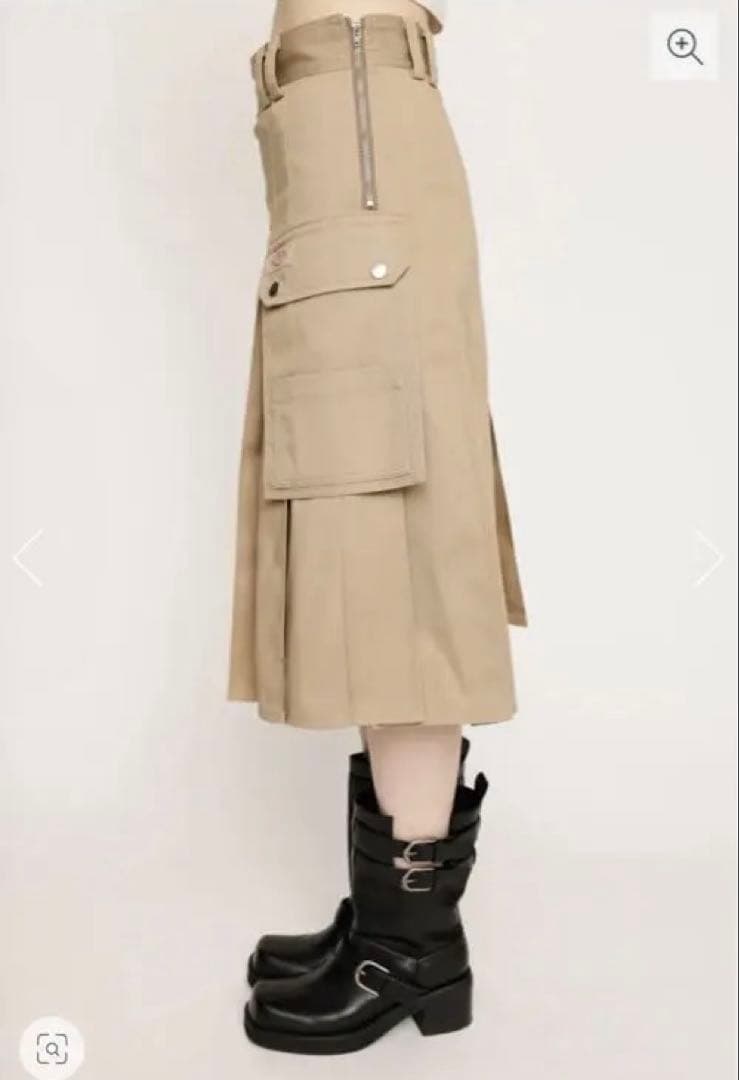 SLY Dickies（R） L／W PLEATS スカート