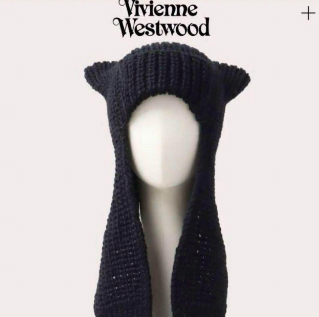 Vivienne Westwood 耳付きニット帽 Vivienne Westwood(ヴィヴィアンウエストウッド) knit hat with ear