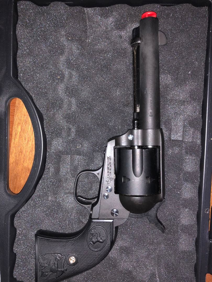 タナカワークス　シングルアクションアーミー　SAA. 2丁　ガスガン