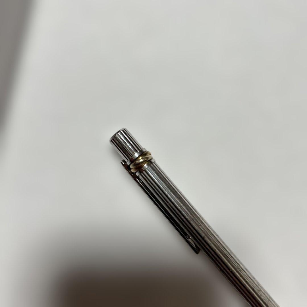 カルティエ Cartier ボールペン トリニティ シルバー スリーカラー