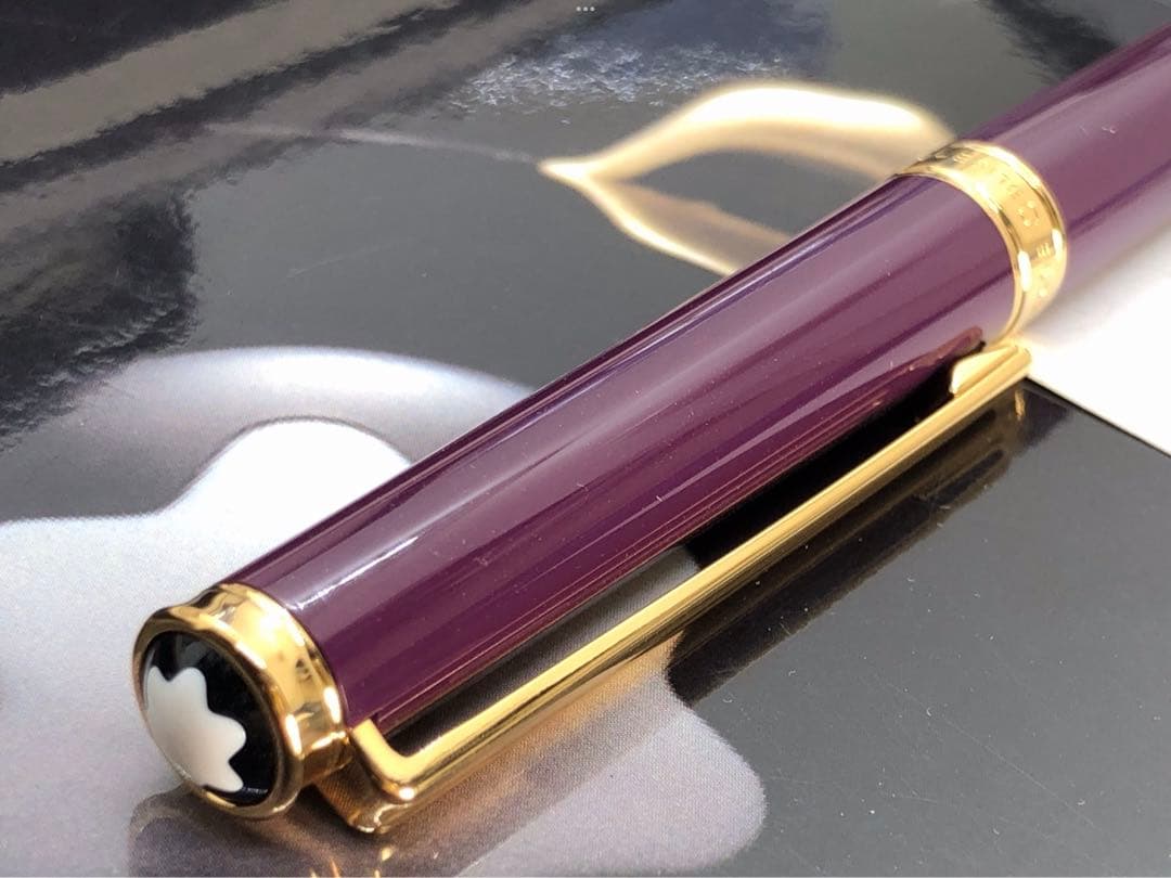 非常にレアなパープル軸※未使用品！稀少軸色！オブリュージュ15280