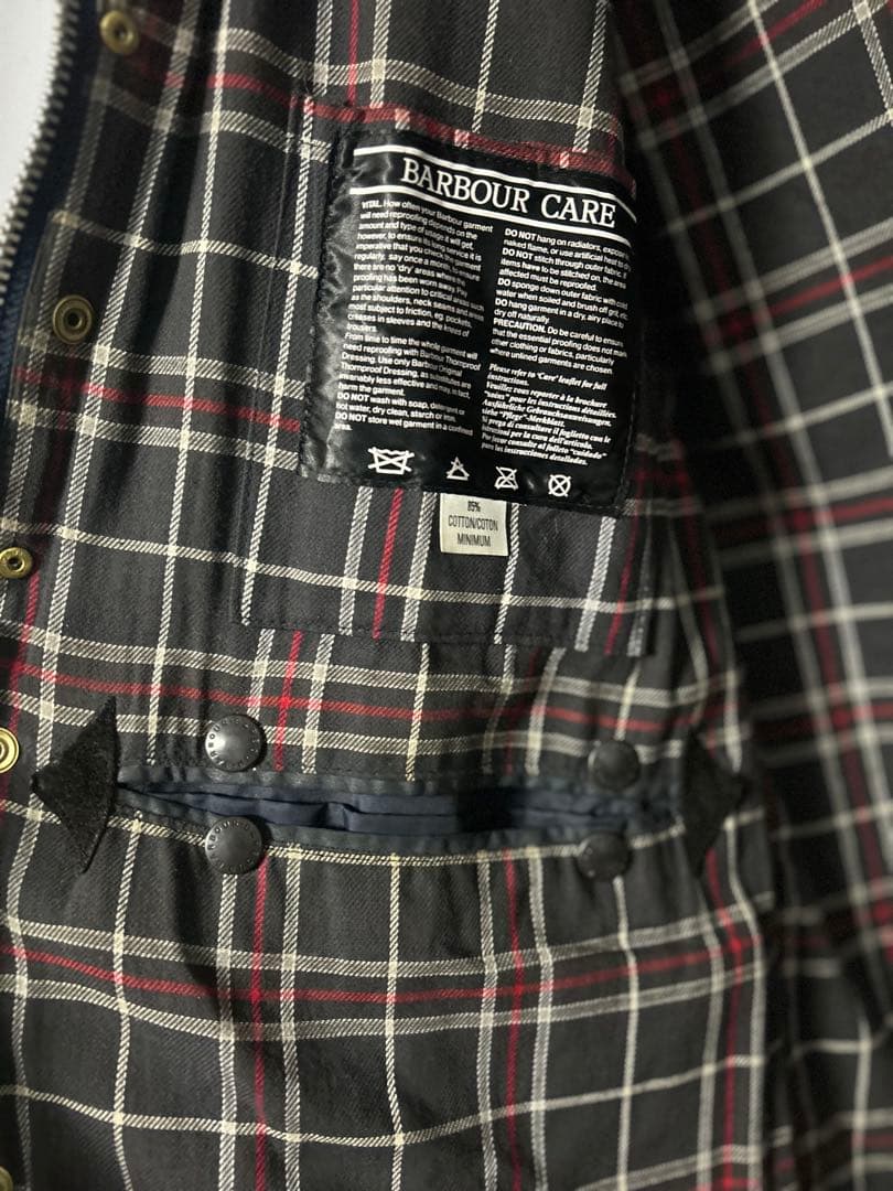 美品　バブアー Barbour ボーダー 36 ヴィンテージ　1987年製