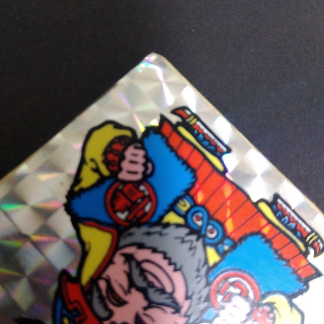 旧ビックリマンシール】 シャーマンカーン【希少・上部印字ずれ】 美品