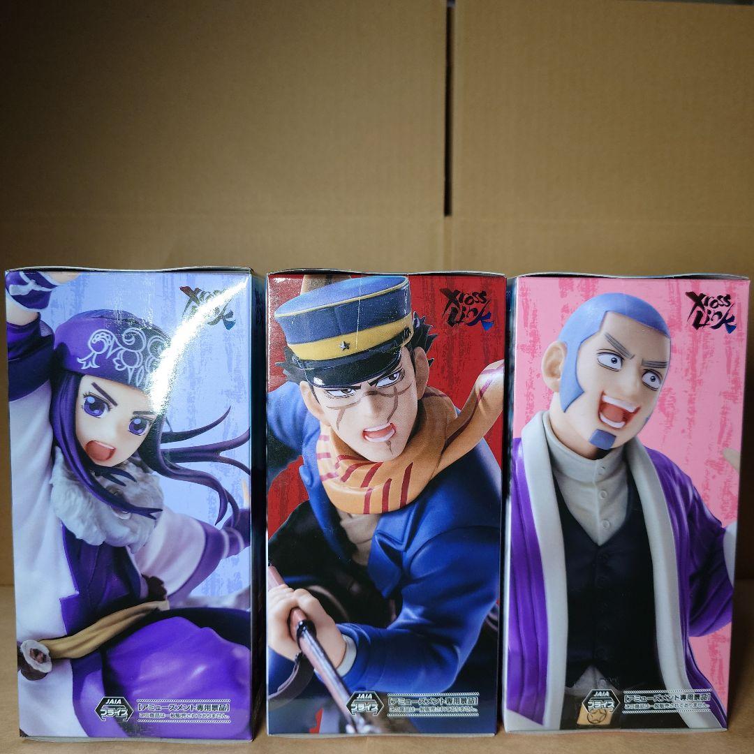 ゴールデンカムイ XrossLink フィギュア 3体セット ⑦ - メルカリ