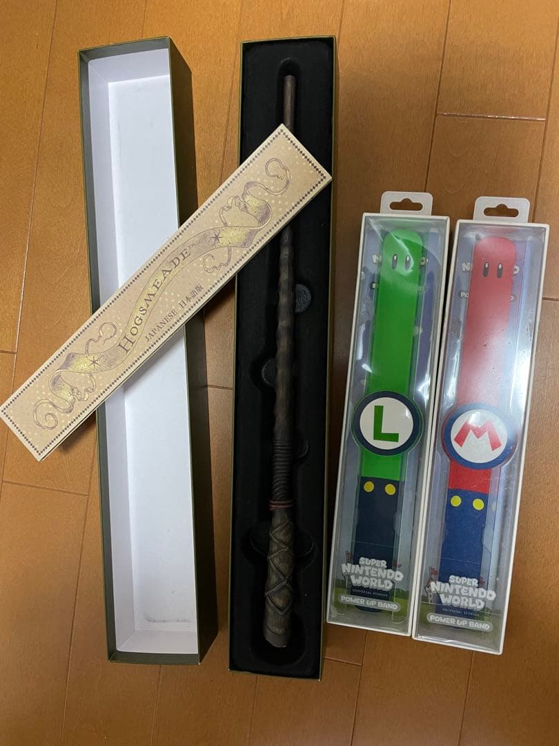 USJ マリオパワーアップバンド＆ハリーポッター杖