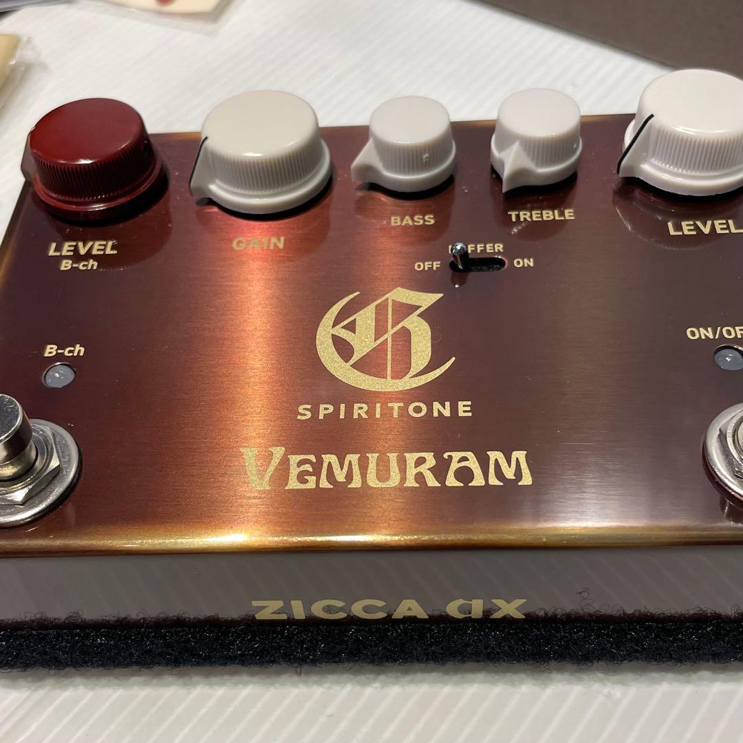 VEMURAM SPIRITONE Charシグネチャー オーバードライブペダル