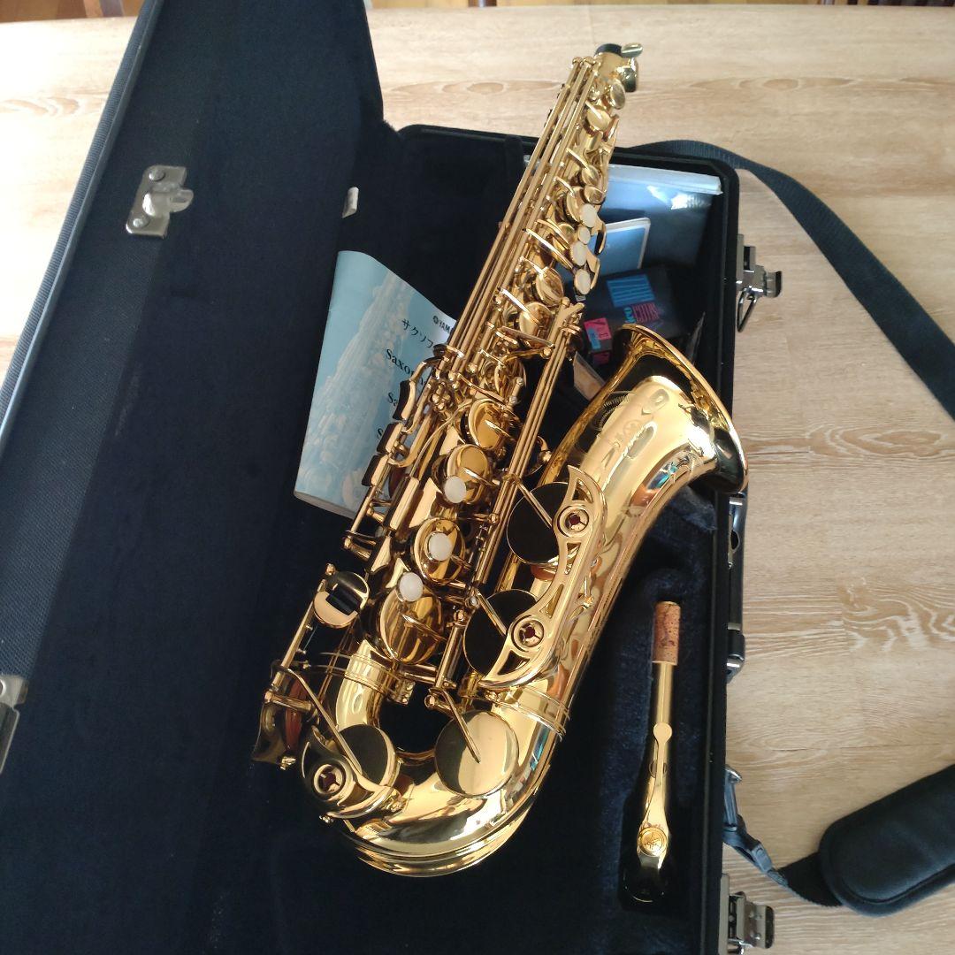 YAS-62 ヤマハ製アルトサックス三点セットと YAMAHA 純正ケース