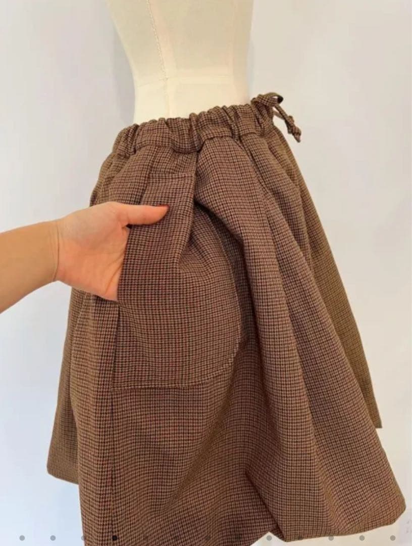 rosymonster リバーシブルスカート❤︎ブラウン