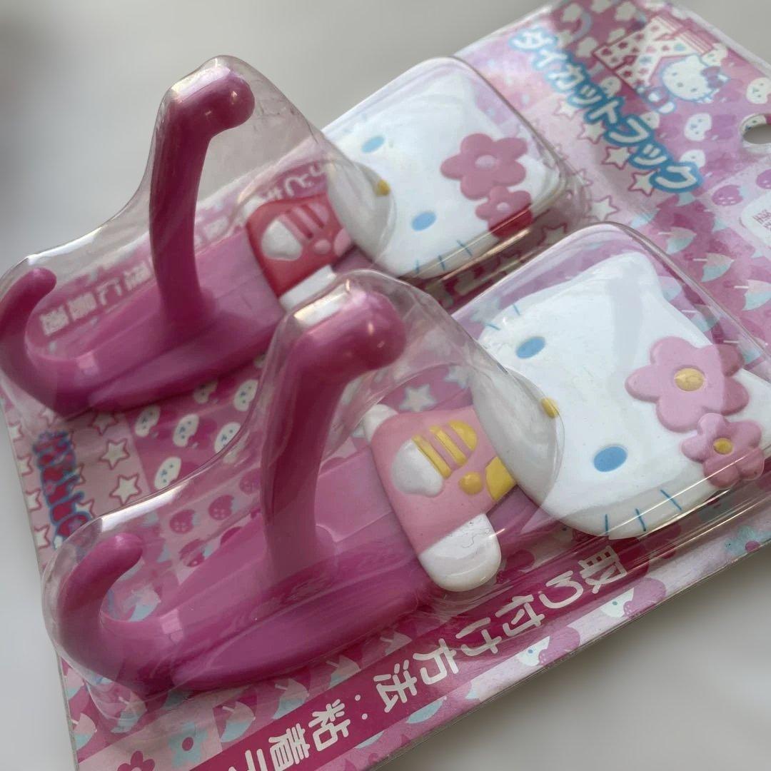 【平成レトロ】ハローキティ　ウォールフック　ダイカットフック　ミミィ　レア