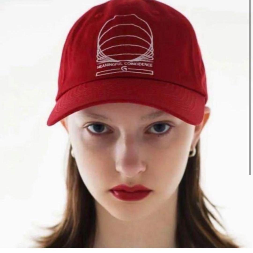 GADID ANONIEM ガディッドアノニム CAP キャップ 赤