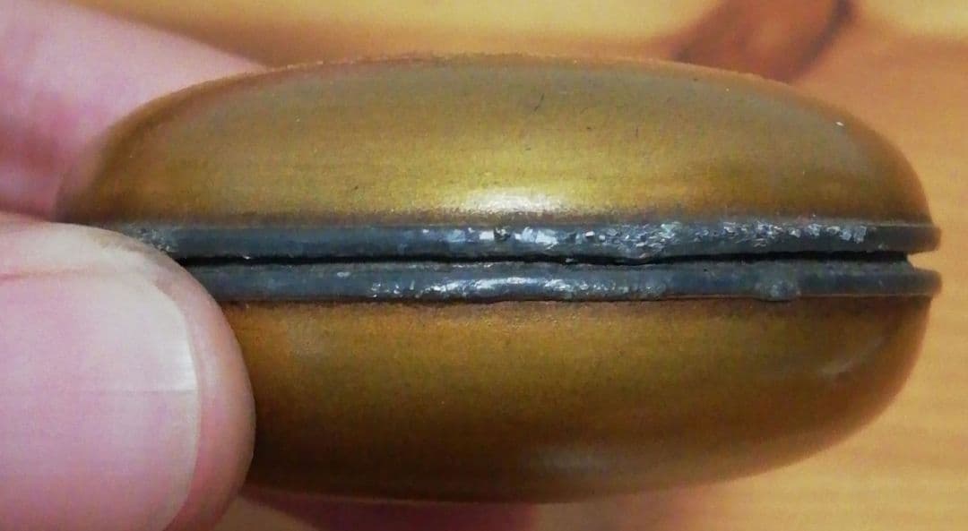 時代　蒔絵　植木　香合　漆箱　仕服付　茶道具