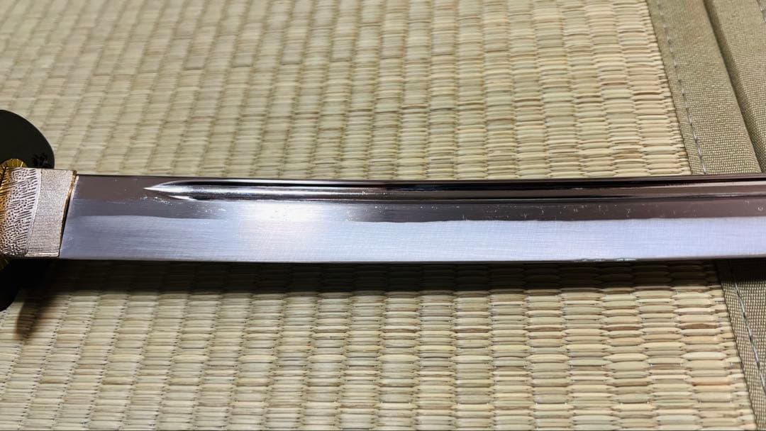 模造刀 国光刃文写し 豪壮 樋入り刀身 西郷隆盛 愛刀 薩摩拵 251014-2