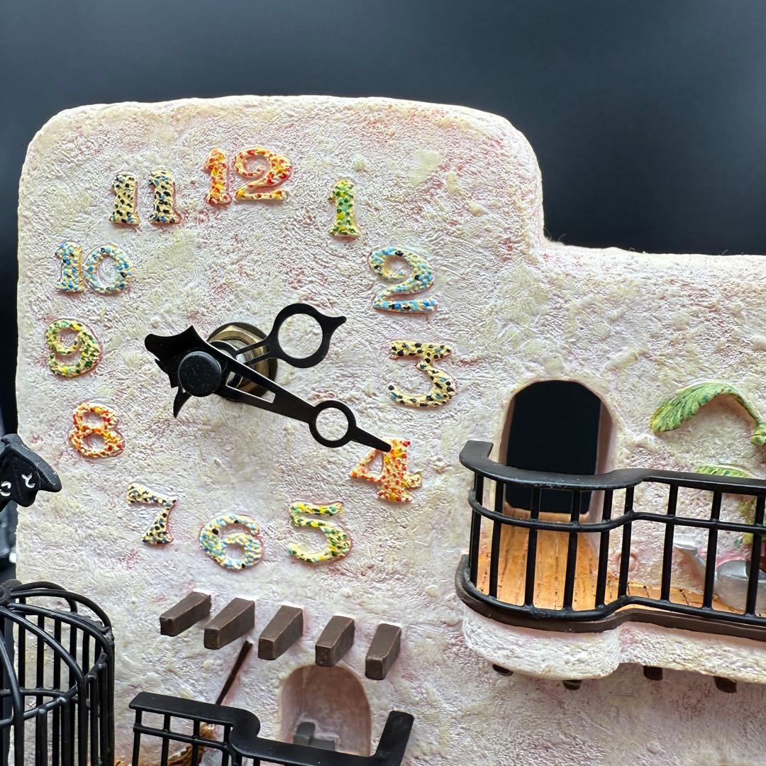 希少】三鷹の森ジブリ美術館 中央ホール ジオラマ置き時計 箱付