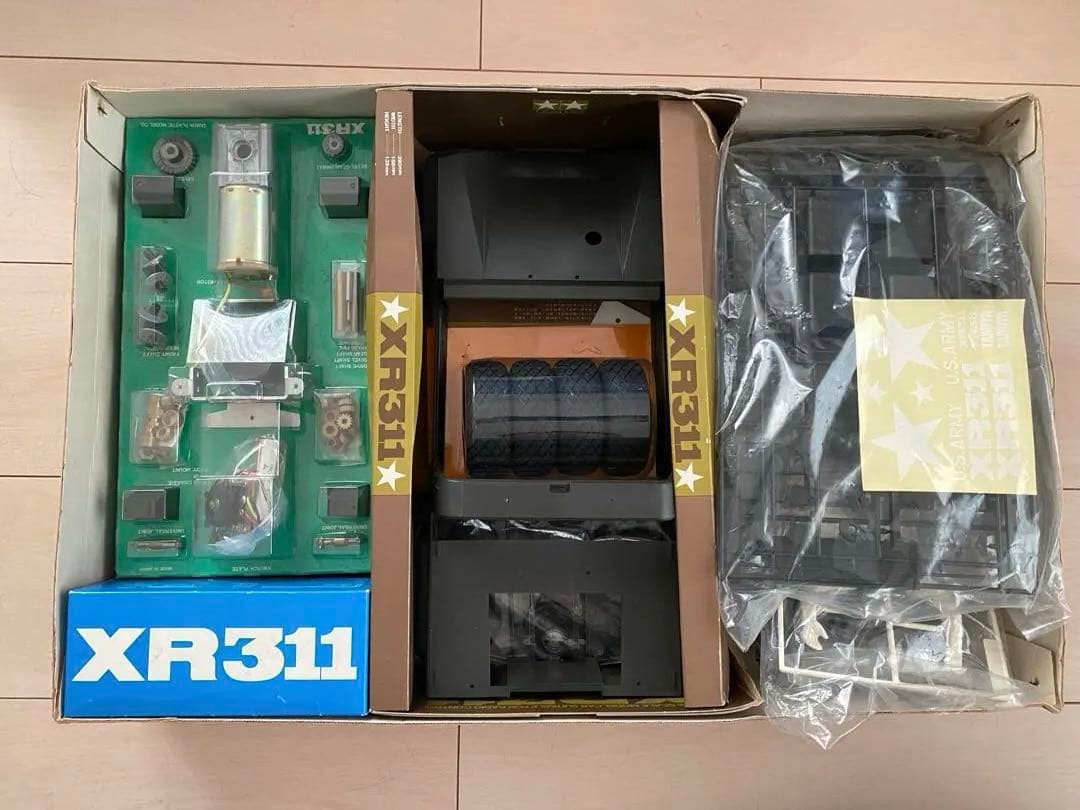 【当時モノ】タミヤ XR311 コンバットバギー　1/12 ラジコン　未組立