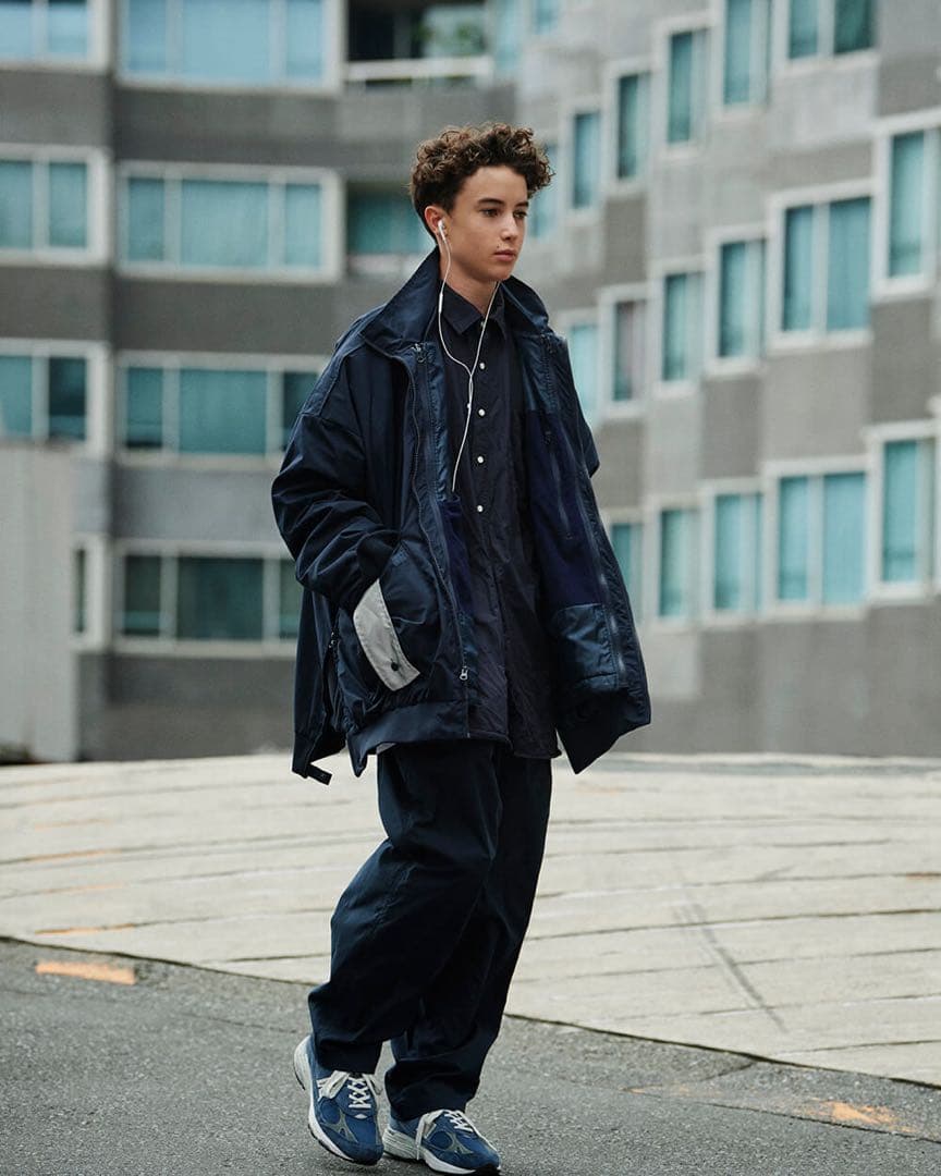 ssz AH BEAMS 長谷川明雄　NYPD ジャケット　ネイビー