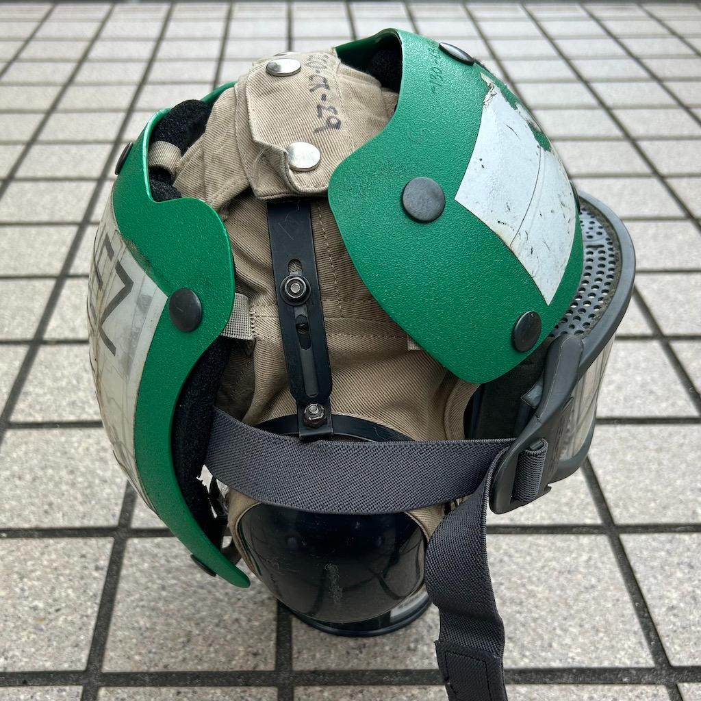 米軍 デッキクルーヘルメット FLIGHT DECK グリーン ミリタリー ・3